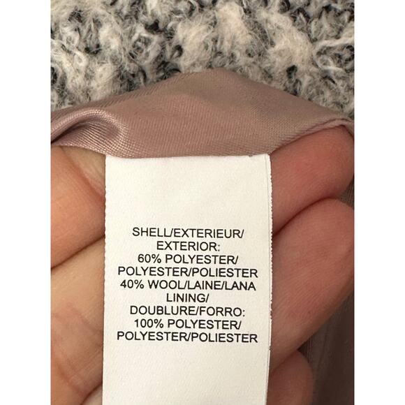 Lucky brand Light Grey Wool Coat size Medium - Picture 12 of 12